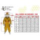 Ultra Ventilated Bee Suit Beekeepers 3 Layer Beekeeping Suit Coverall Sting Resistant Apiarist Suit for Men & Women with Pair of Gloves (XL, Khaki Round Veil)