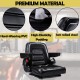 Universal Forklift Seat,Tractor Seat,with Micro Switch,Armrest and Safety Belt,for Tractor,Mower,Skid Loader,Telehandler,Backhoe,Excavator Dozer