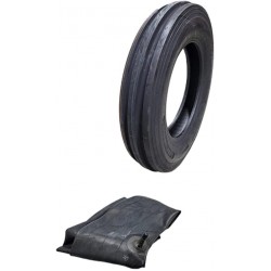 5.50-16, 5.50x16, 550x16, 550-16 6 PLY Rib Disc Farm Tractor Tire and Tube