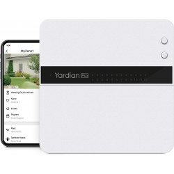Yardian Pro Smart Sprinkler Controller with Instant Button Control, 12 Zone, Compatible with  Alexa, Apple HomeKit, Google Home, Google Assistant, IFTTT, Home Assistant