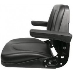 A & I Universal Lawn Mower Seat - Black, Model# V-930