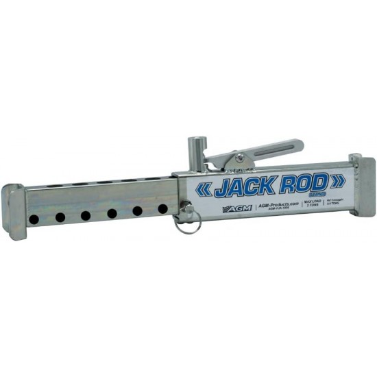 AGM Products Jack Rod - Easy to Use Floor Jack Safety Tool, Rated for 3.5 Tons, Squeeze to Extend, Locks Automatically, Sqeeze to Remove. Cars, Truck, SUV's Jack Not Included