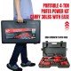 4 Ton Porta Power Kit, 17-Pcs Hydraulic Ram Auto Body Frame Repair Kit With Blow Mold Carrying Storage Case, 8000 Lbs Capacity,Red, T70401S Torin