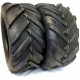 2 New 23x8.50-12 23/850-12 Superlug Tractor Mower Tire Tubeless Bar R1 23 850 12