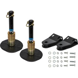1303235 -Heavy Duty Shoe Brackets and Hardware for Fisher and Western Snow PLOWS - Replaces Fisher and Western #44728