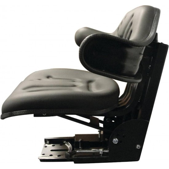 3010-0000 Multi Angle Black Wrap Around Seat Compatible with/Replacement for Tractor Mower