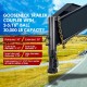 gooseneck couplerGooseneck Trailer Coupler Round - 2-5/16 Ball Capcacity 30000lbs 8 Adjustment Black with Load Pin