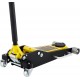 3 Ton Low Profile , Aluminum and Steel Racing Floor Jack with Dual Pistons Quick Lift Pump for Sport Utility Vehicle, Lifting Range 3-6/11-19-11/16, yellow,black