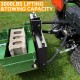 3 Point Quick Hitch fits Cat 1 & 2 Tractors 3-Pt Attachments with 2 Receiver Hitch 3000 LB Lifting Capacity
