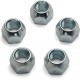 2)- Utility or Boat Trailer Hot Dipped Galvanized Hub 5 Lug 1 Inch x 1 Inch Kit 24647-2 (2) Complete 1 inch Spindle 5 Lug 2,000 lb Hub Kits