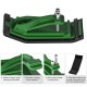 Tractor Bucket Protector, Upgraded Heavy Duty Ski Edge Protector, 2Pcs Turf Edge Tamer Ski Protector for Snow Leaves Gravel Removal, 3 Width