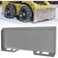 3/8 Skid Steer Attachment Plate Universal Quick Attach Mount Plate Compatible with Kubota, Bobcat Skid Steers and Tractors