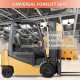 Universal Fold Down Forklift Seat with Adjustable Angle Back,Micro Switch and Slide,for Tractor,Excavator Skid Loader Backhoe Dozer Telehandler ZTR‘s Equipment Construction