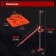 Farm Jack 48 with Jack Base Mate,High Lift Tire Jack Stand Plate Offroad Sand Mud Snow Recovery Kit for Car Truck Jeep ATV SUV UTV