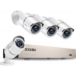 ZOSI 5MP Lite Home Security Camera System,120ft Night Vision