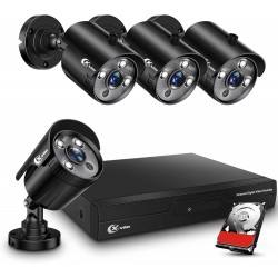 XVIM 8CH 1080P Home Security Camera System, Smart Playback