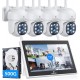 【LCD Screen+2-Way Audio】CAMCAMP Home Security Camera System
