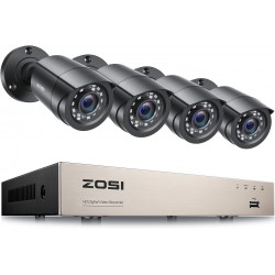 ZOSI 5MP Lite Home Security Cameras System,Night Vision
