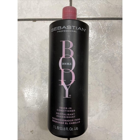 Sebastian Body Double Thick-In Conditioner 33.8  oz. See Description