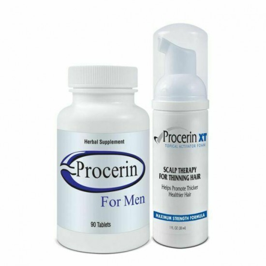 Procerin Tablets Hair Re Growth for Men, 6 - 90 tablet Bottles