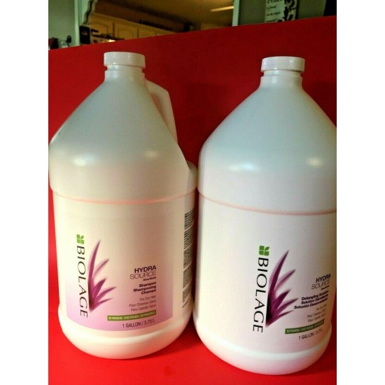 Matrix Biolage Hydra Source  Shampoo & Detangling Solution Gallons