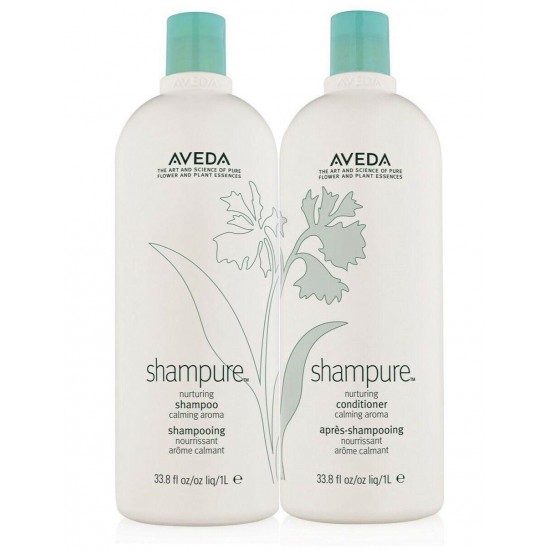 Aveda shampure shampoo and conditioner 