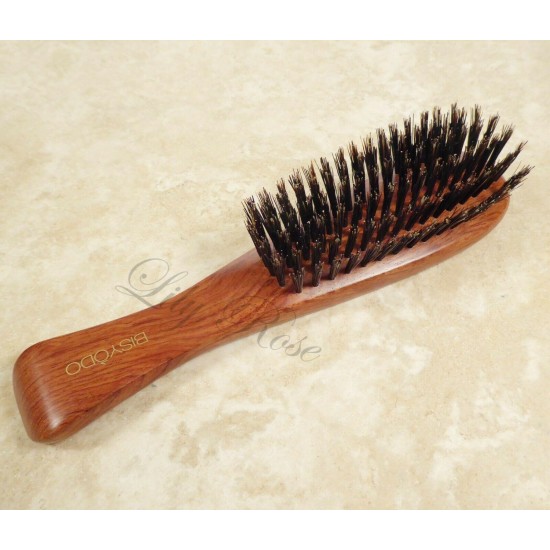 UYEDA BISYODO HB-01 Natural Hair Brush, Boar & Black Pig Bristles, Japan, NIB