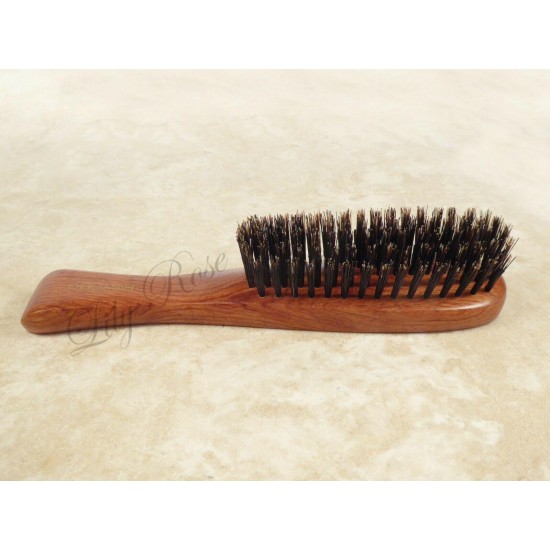 UYEDA BISYODO HB-01 Natural Hair Brush, Boar & Black Pig Bristles, Japan, NIB