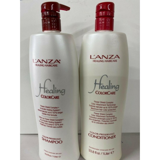 Lanza Color Care Preserving Shampoo & Conditioner Liter Duo 33.8oz