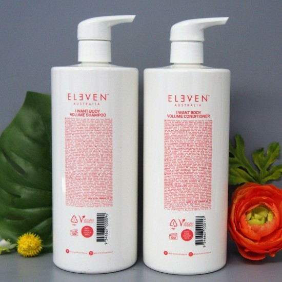 Eleven Australia I WANT BODY volume Shampoo & Conditioner 960ml / 32.5oz