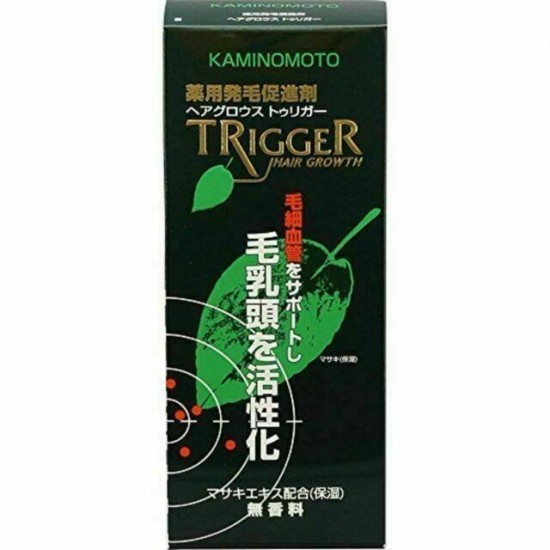 KAMINOMOTO Medicated Hair Growth Trigger 180ml Unscented Hair tonic 2SET(TPS)