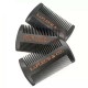 Dual Sided Fine&Wide Tooth Black Beard Combs Wooden Comb Custom LOGO