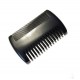 Dual Sided Fine&Wide Tooth Black Beard Combs Wooden Comb Custom LOGO