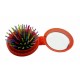 Folding Hair Brush With Mirror Compact Pocket Size Travel Wholsale