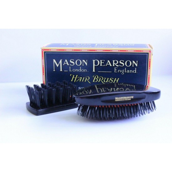 Mason Pearson B2M Pure Bristle Extra Small Military Hairbrush