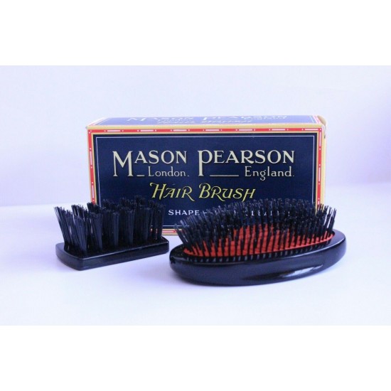 Mason Pearson B2M Pure Bristle Extra Small Military Hairbrush