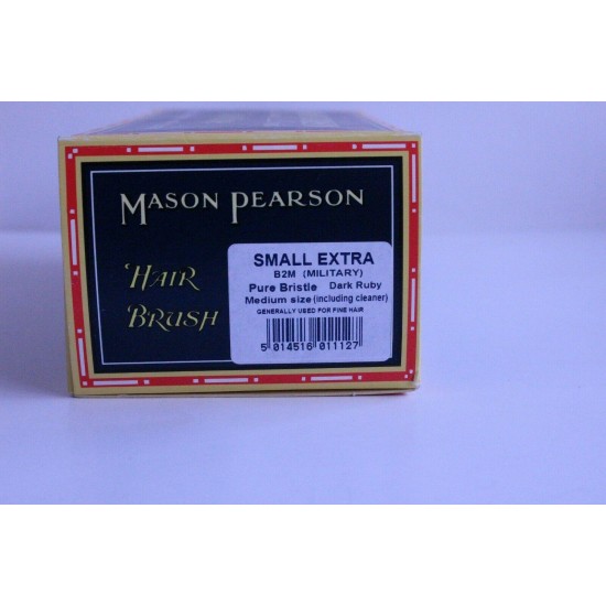 Mason Pearson B2M Pure Bristle Extra Small Military Hairbrush