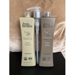 True KERATINE shampoo and conditioner sulfate free