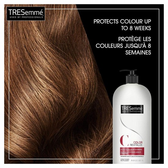 Pack of (12) New TRESemme Color Revitalize Conditioner With Pump, 39 Ounce