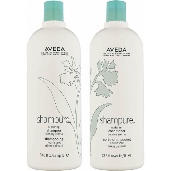 Aveda Shampure Shampoo & Conditioner Duo 33.8 oz Set for All Hair Types