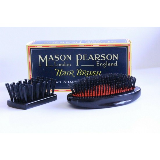 Mason Pearson SB2M Pure Bristle Sensitive Military Hairbrush - Medium Size