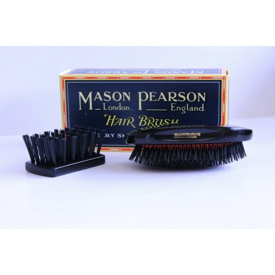 Mason Pearson SB2M Pure Bristle Sensitive Military Hairbrush - Medium Size