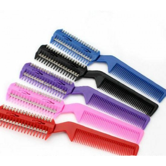 HUGE LOT 250 RAZOR HAIR COMBS! Hairdressing Thinning Trimmer Barber GIFT