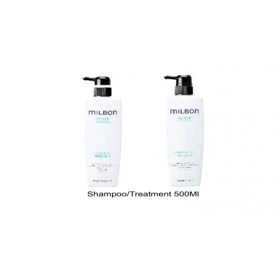 Global Milbon  scalp  Shampoo/Treatment 500Ml Set