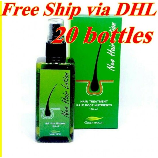 20 Neo Hair Lotion Hair Transplant Beard Brow Sideburns Fall control 120ml +DHL