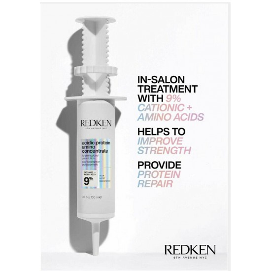 Redken Acidic Concentrate treatment Protein3.4oz, Moisture16.9oz &PH Sealer8.5oz