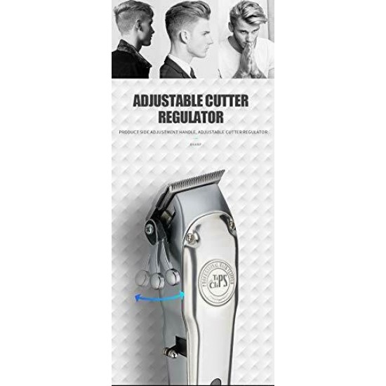 : Professional Cordless Haircut/Beard Clipper FULL Kit (13 Pieces) 1, 2, 3, 4,