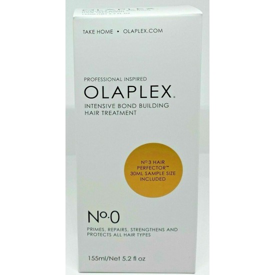 OLAPLEX No. 0 & No. 3 INTENSIVE BOND BUILDING HAIR TREATMENT 5.2 OZ & 30ML