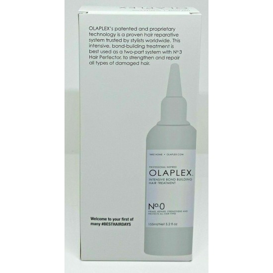 OLAPLEX No. 0 & No. 3 INTENSIVE BOND BUILDING HAIR TREATMENT 5.2 OZ & 30ML