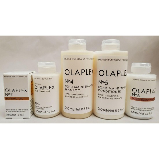 Olaplex No. 3, No.4, No. 5, No. 6, No. 7 Set  100% Authentic Buy With Confidence